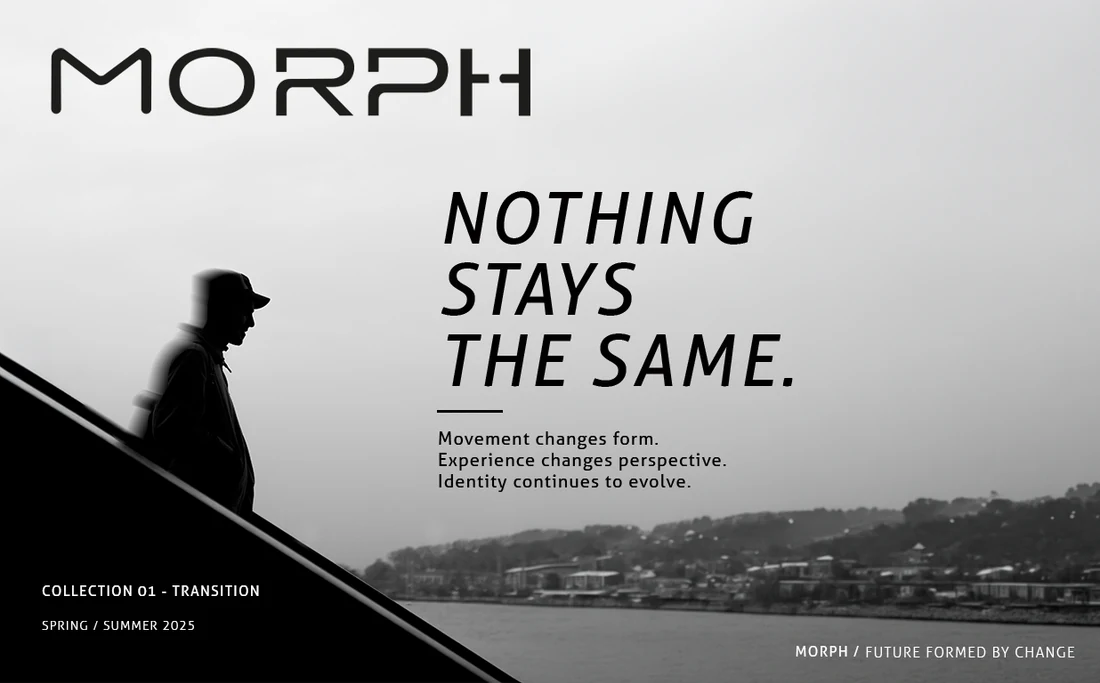 Morph Poster mit dem Leitsatz Nothing stays the same